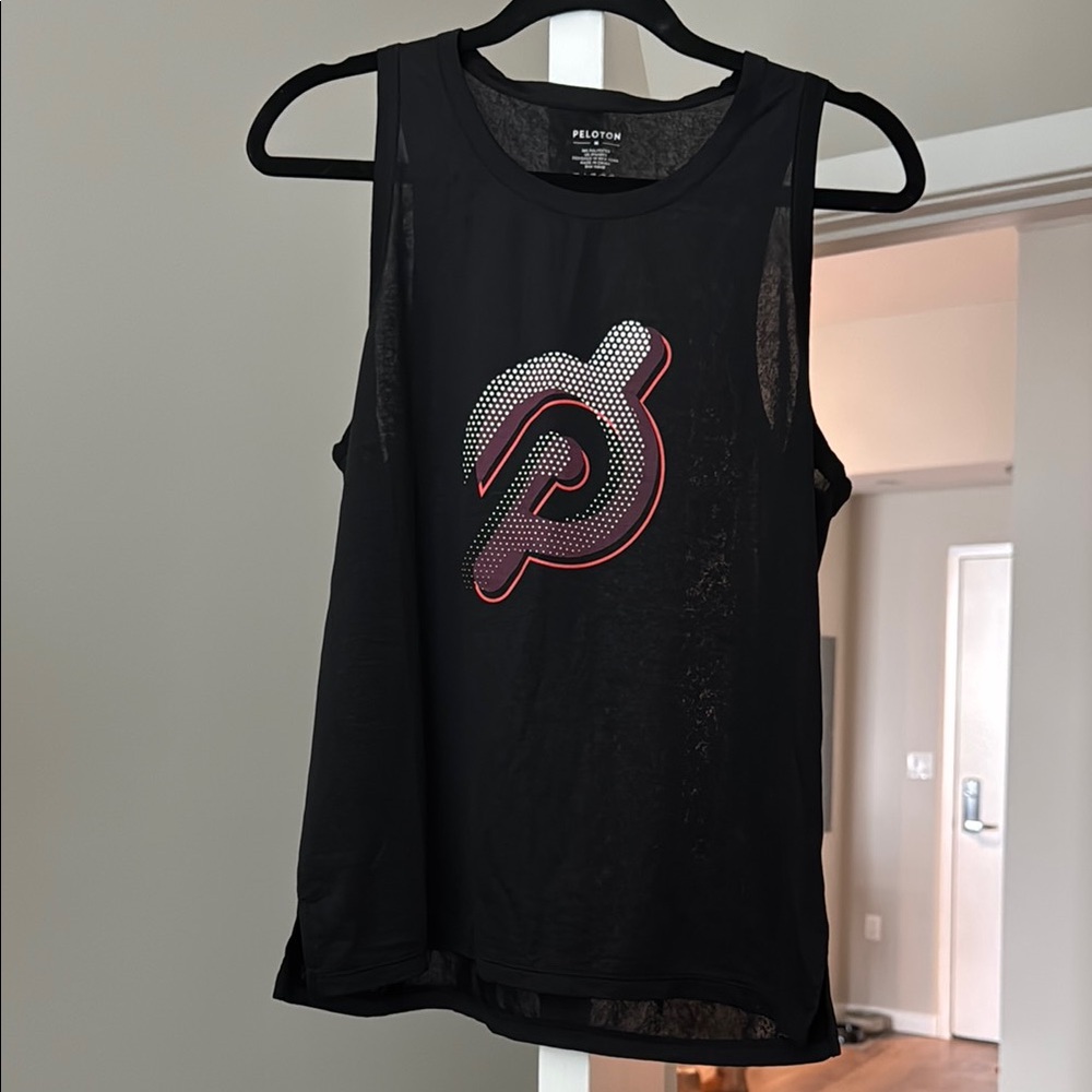 Peloton Gray Sleeveless Muscle Tee